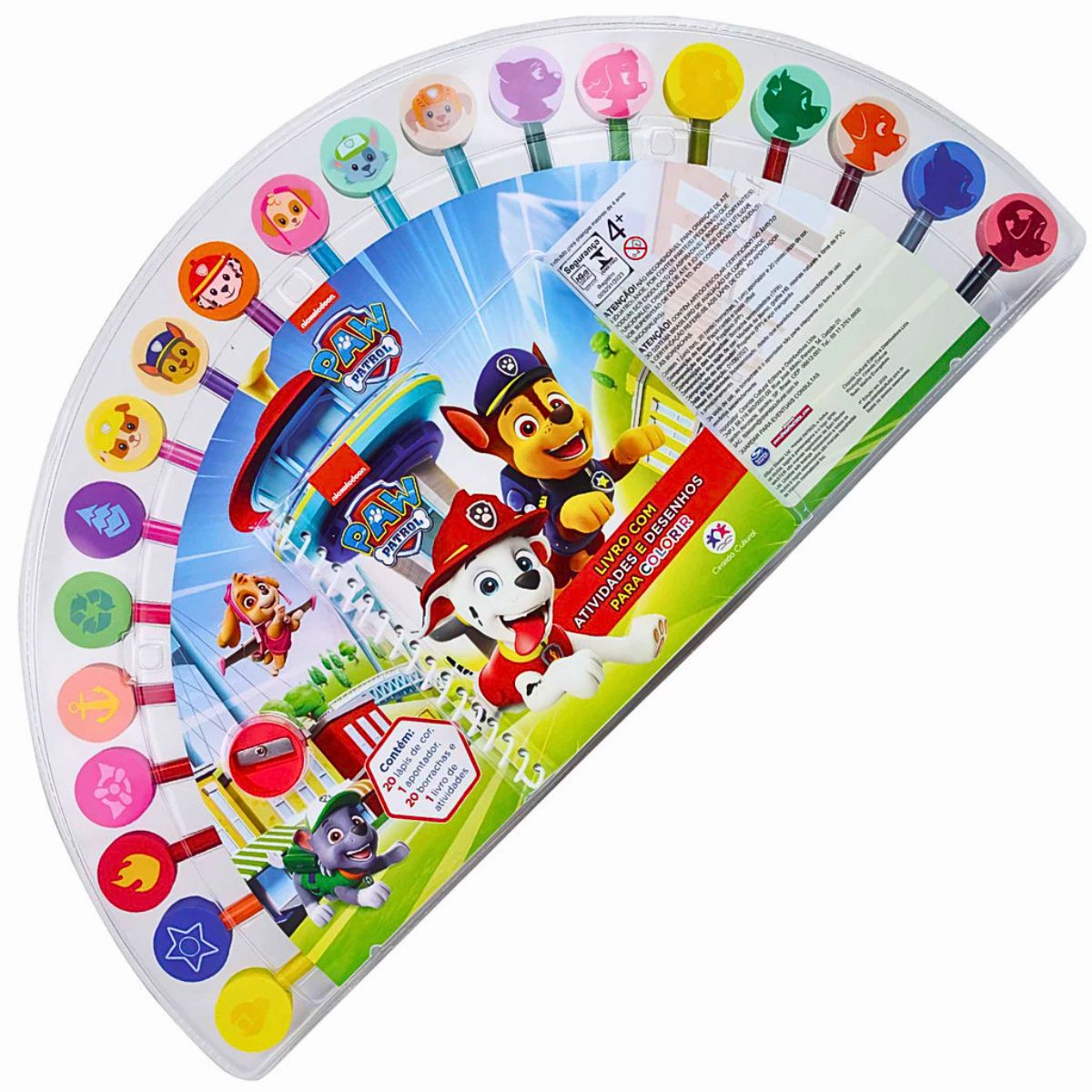 Kit Livro De Colorir E Atividades Borrachas Divertidas Patrulha Canina - Ciranda Cultural Kit Livro De Colorir E Atividades Borrachas Divertidas Patrulha Canina - Ciranda Cultural
